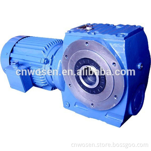 S Series China gearbox manufacturer helical gearmotor